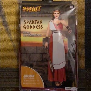 Spartan goddess costume